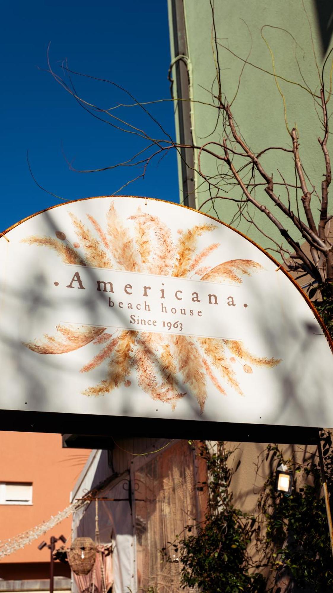 Americana Beach House リミニ エクステリア 写真